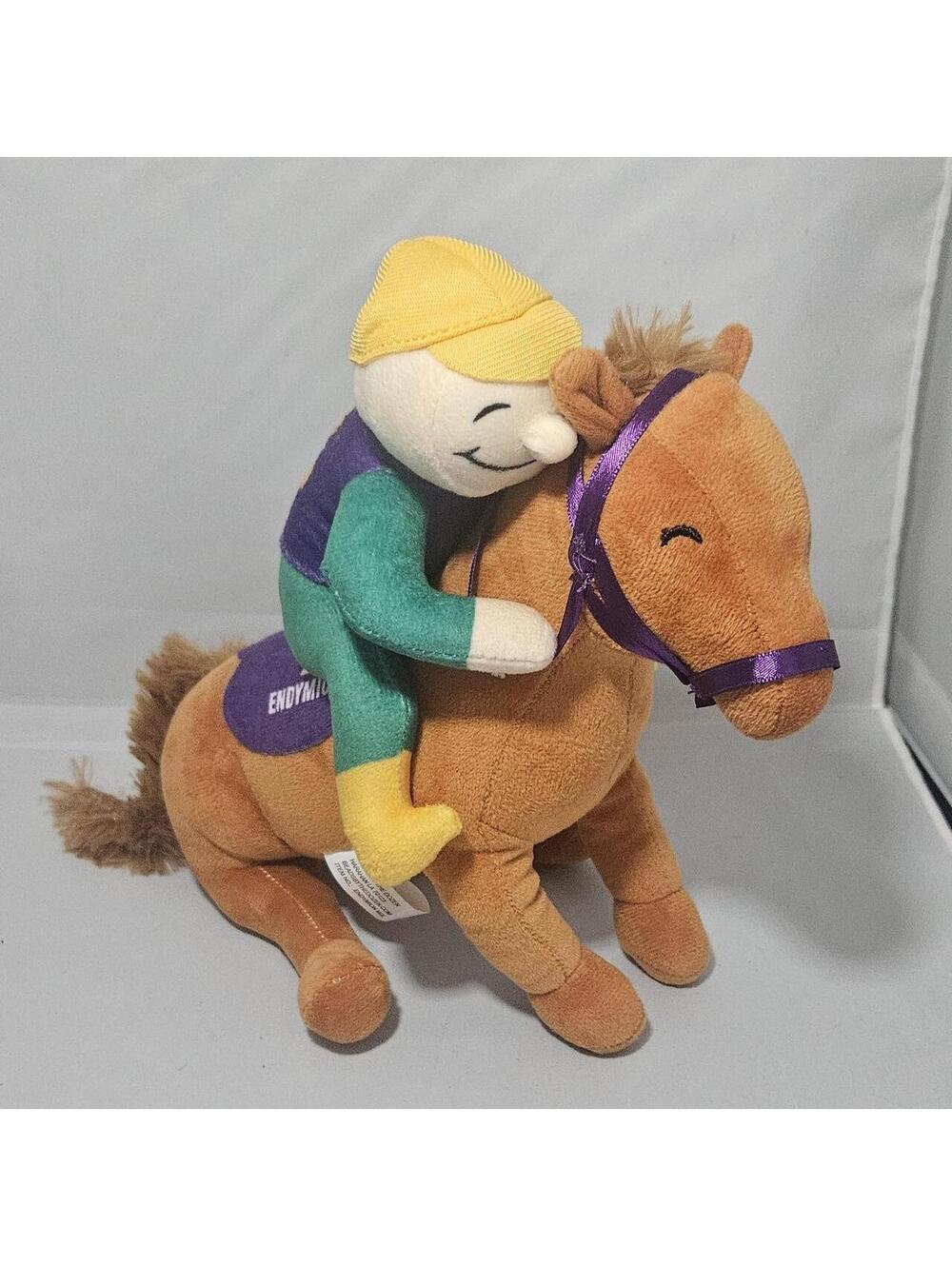 Jockey Orange and Brown Stuffed-animal